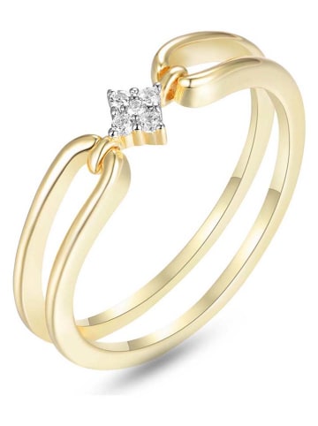 DI GIORGIO Vergold. Ring mit Edelsteinen