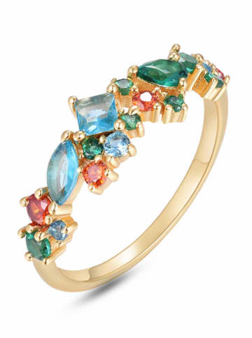DI GIORGIO Vergold. Ring mit Edelsteinen