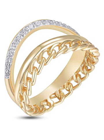 DI GIORGIO Vergold. Ring mit Edelsteinen