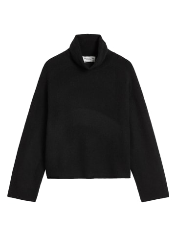 Marc O'Polo Wollrollkragenpullover in Schwarz