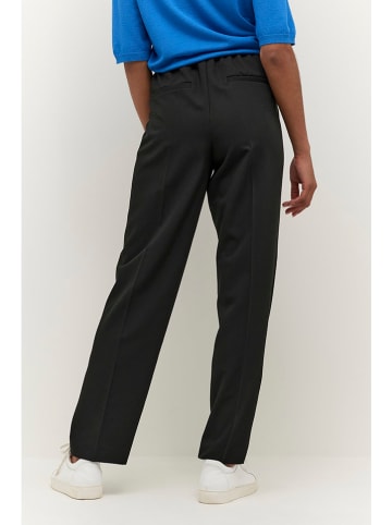 Kaffe Spodnie "Sakura" w kolorze czarnym