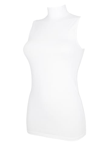 COTONELLA Top w kolorze białym