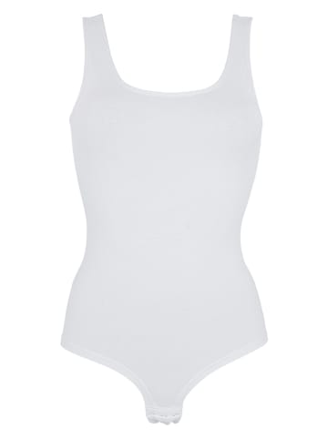 COTONELLA Body w kolorze białym