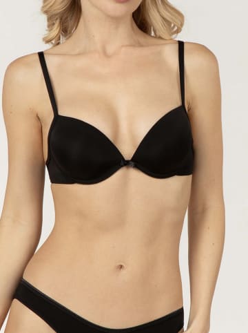 COTONELLA Push-Up-BH in Schwarz