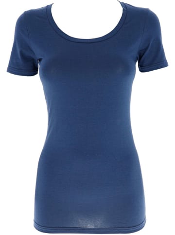 COTONELLA Pyjamatop donkerblauw