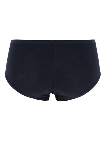 COTONELLA Pełne figi (2 pary) w kolorze czarnym