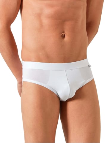 COTONELLA Slipy w kolorze białym