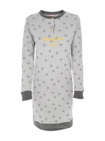 COTONELLA Koszula nocna w kolorze szarym