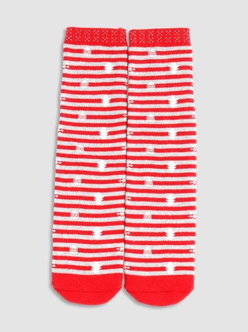 COTONELLA Skarpety w kolorze czerwonym