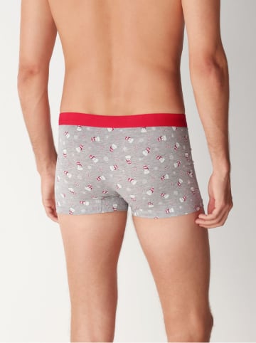 COTONELLA Boxershort grijs/rood