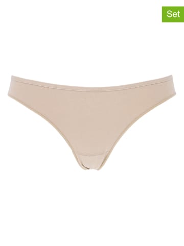 COTONELLA 2-delige set: slips beige
