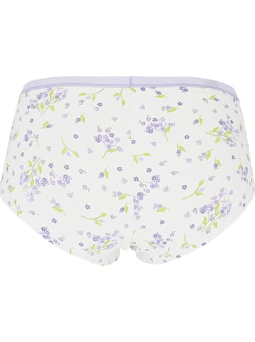 COTONELLA Pełne figi w kolorze białym