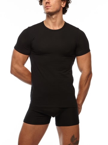 COTONELLA Shirt in Schwarz