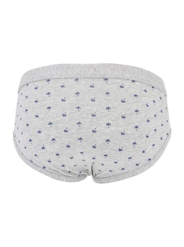 COTONELLA Slipy w kolorze szarym