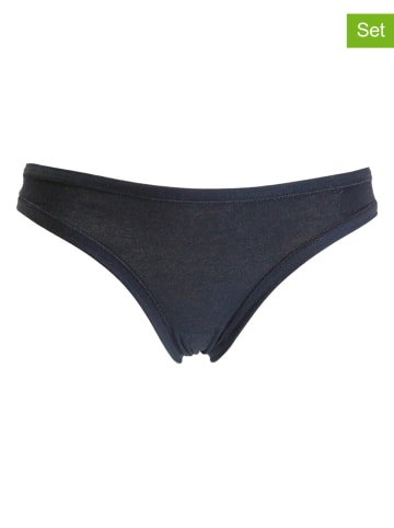 COTONELLA 3-delige set: slips zwart