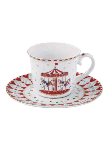 Easy Life Kop "Christmas Wonderland'' wit/rood - 200 ml