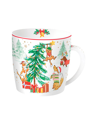 Easy Life Kop "Christmas Gang" wit/groen - 350 ml