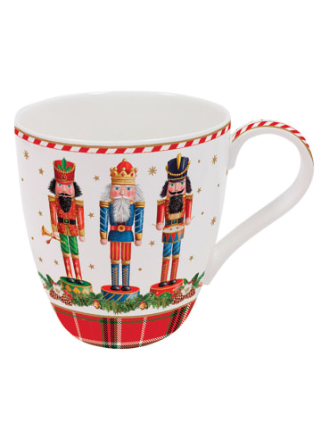 Easy Life Kop "Vintage Nutcracker'' wit/rood/meerkleurig - 350 ml
