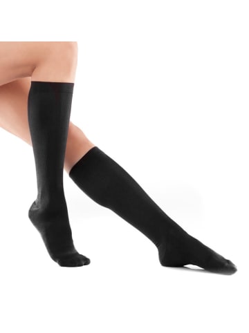 InnovaGoods Relax-compressiekousen zwart