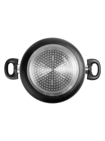 Ibili 2-częściowy zestaw w kolorze czarnym - Ø 22 cm