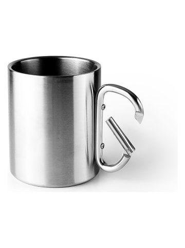 Ibili Kubki (2 szt.) w kolorze srebrnym - 350 ml