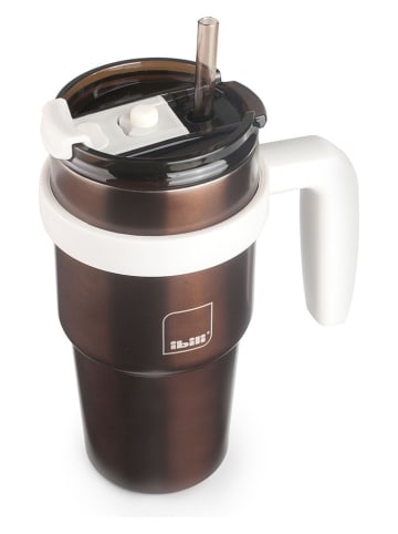 Ibili Isolierbecher in Braun - 480 ml