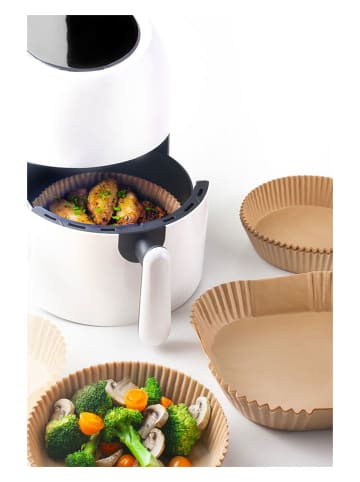 Ibili 2er-Set: Frittierformen in Beige - 2x 50 Stück