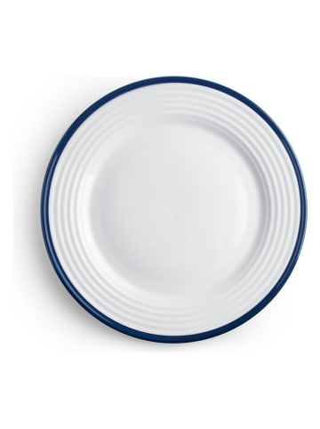 Ibili 12-delig tafelservies "Provance" blauw/wit