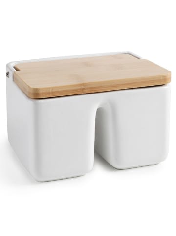 Ibili Zoutpot beige/wit - (B)15,6 x (H)11 x (D)10 cm