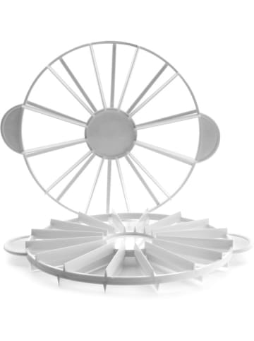 Ibili Znacznik w kolorze białym do ciast - Ø 26 cm