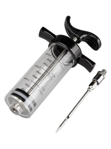 Ibili Sausspuit transparant/zwart - (L)26 cm