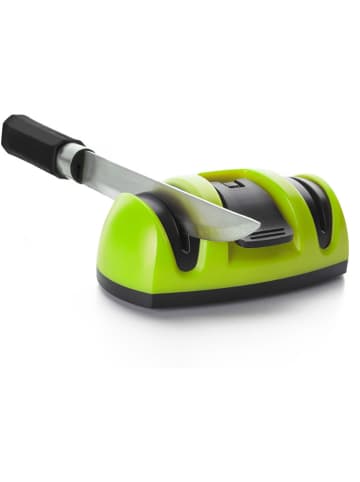 Ibili Mini-Messerschärfer in Grün - (B)10 x (H)6 cm