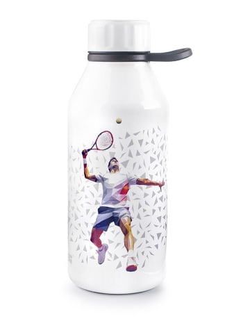 Ibili Isoleerfles wit/blauw - 350 ml