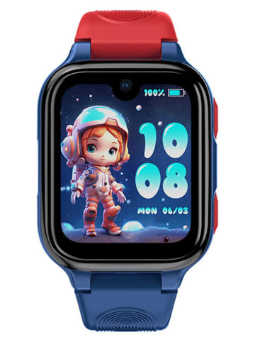 Techkidz Smartwatch w kolorze czerwono-granatowym