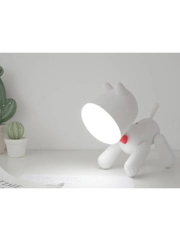 Techkidz Lampka nocna "Dog Art" w kolorze białym - 3+