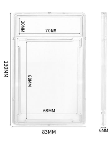 Techkidz Etui na karty (10 szt.)