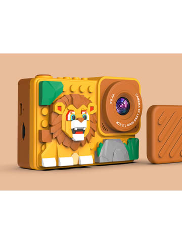 Techkidz Aparat cyfrowy "Pixel Lion" w kolorze jasnobrązowym - 6+