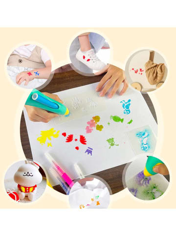 Techkidz Marker natryskowy w kolorze turkusowym - 6+