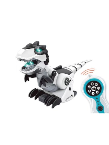 Techkidz Zdalnie sterowany dinozaur w kolorze czarno-białym - 6+