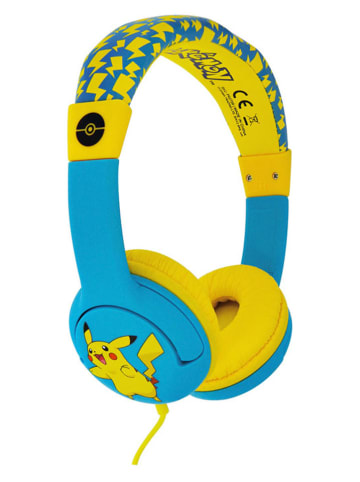 Techkidz Over-Ear-Kopfhörer "Pikachu" in Blau/ Gelb