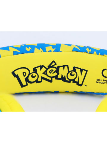 Techkidz Słuchawki nauszne "Pikachu" w kolorze niebiesko-żółtym