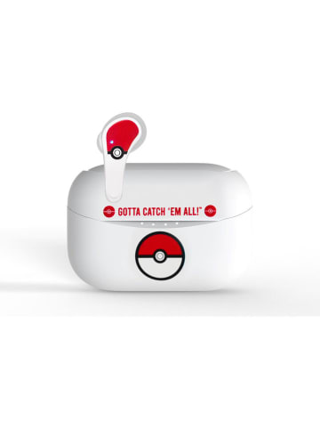 Techkidz Słuchawki douszne Bluetooth "Pokéball" w kolorze białym