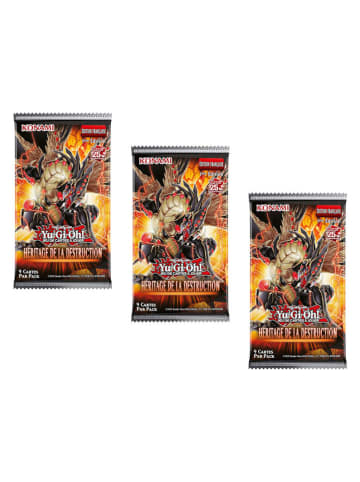 Techkidz 4er-Set: Yu-Gi-Oh!-Boosters "Héritage de la Destruction" - ab 3 Jahren