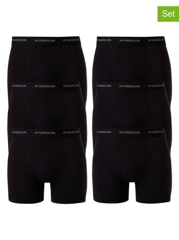 McGregor 6-delige set: boxershorts zwart
