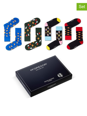 McGregor 4er-Set: Socken "Food" in Bunt