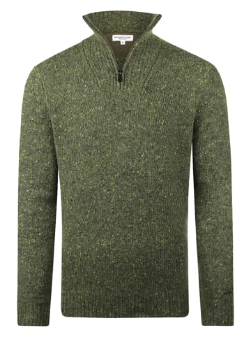 McGregor Wollpullover in Oliv