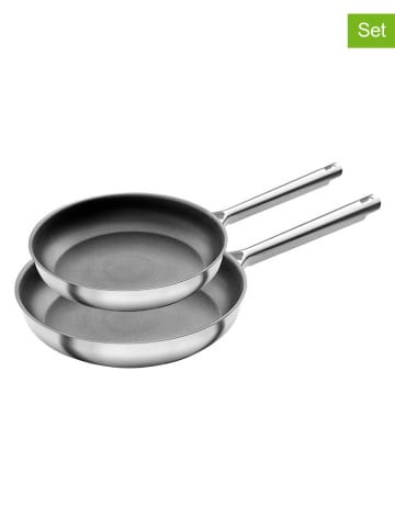 Zwilling 2er-Set: Bratpfannen ''TrueFlow'' in Silber