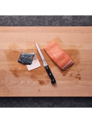 Zwilling Nóż "Gourmet" w kolorze czarnym do trybowania - dł. 14 cm