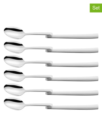 Zwilling 6-delige set: roestvrijstalen latte-machiato-lepels "Dinner" - (L)21,4 cm