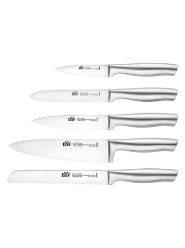 Zwilling 7tlg. Messerblock-Set ''Chicago'' in Grau/ Silber